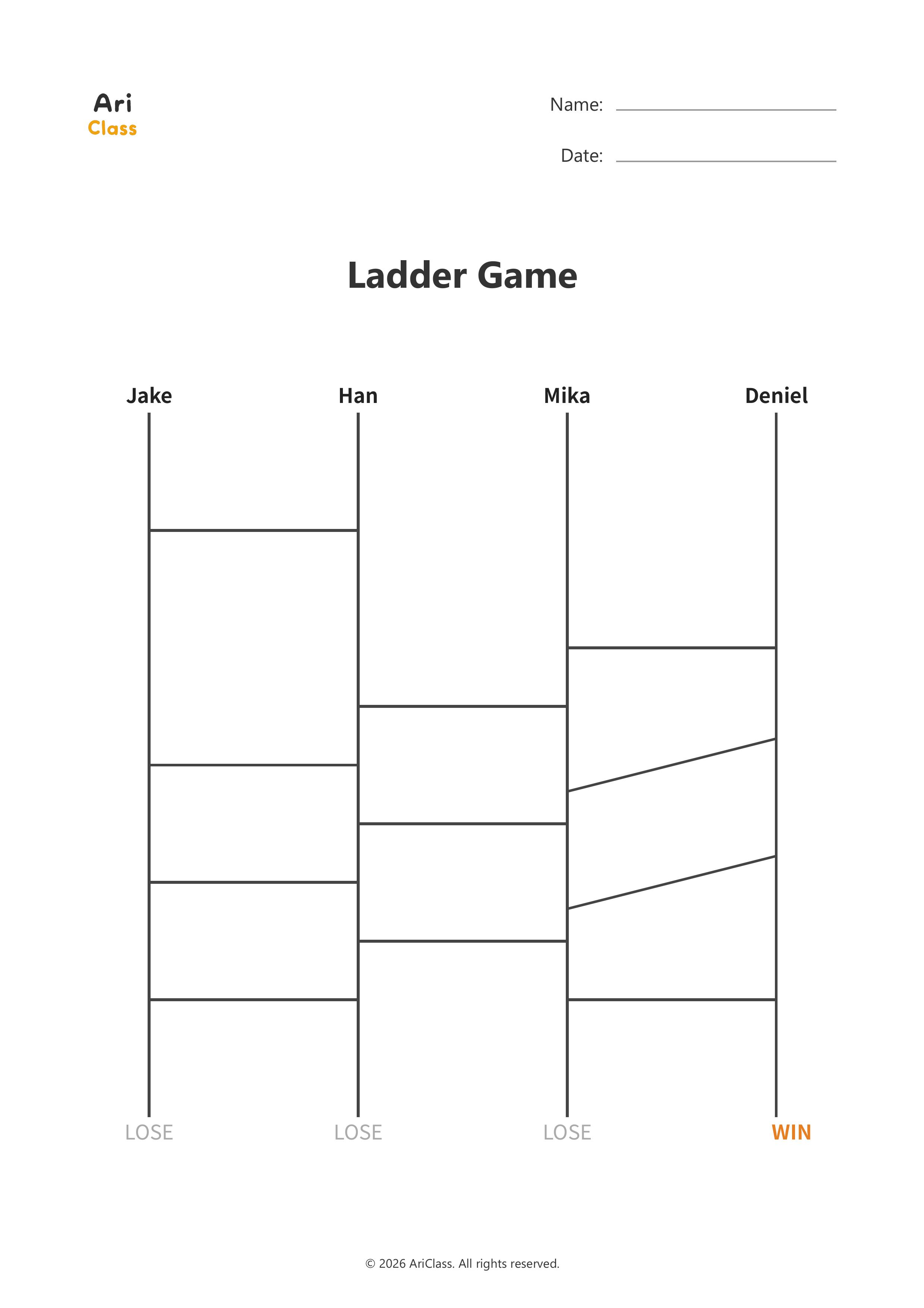 Ladder Game